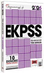 Yargı 2026 EKPSS 10 Deneme Çözümlü Yargı Yayınları