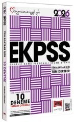 Yargı 2026 EKPSS 10 Deneme Çözümlü Yargı Yayınları