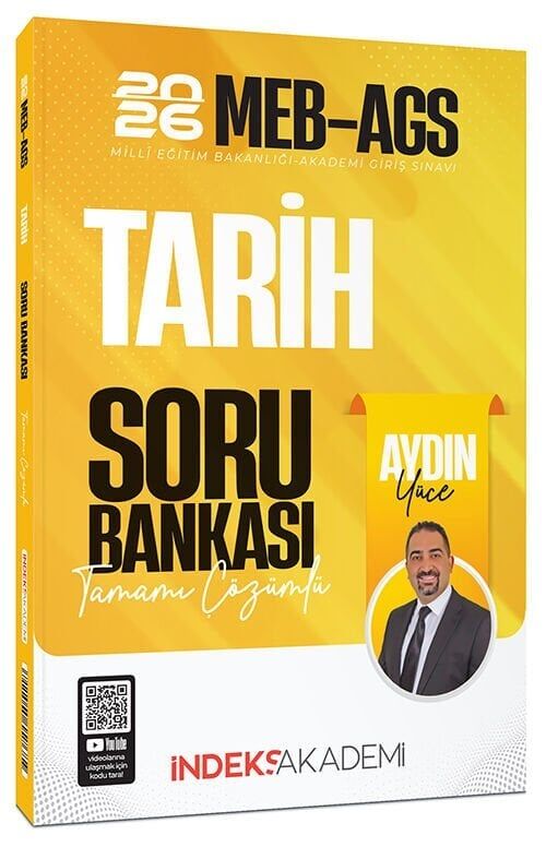 İndeks Akademi 2026 MEB-AGS Tarih Soru Bankası Çözümlü -  İndeks Akademi Yayıncılık