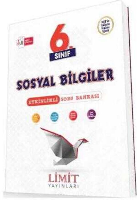 Limit Yayınları 6. Sınıf Sosyal Bilgiler Etkinlikli Soru Bankası