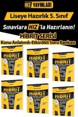 2027 Hız Yayınları 5. Sınıf Hibrit Konu Anlatımlı Etkinlikli Soru Bankası