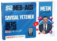 İndeks Akademi 2026 MEB-AGS Sayısal Yetenek Video Ders Notları -İndeks Akademi Yayıncılık