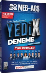 YENİ AGS - İndeks Akademi 2026 MEB-AGS Tüm Dersler YediX 7 Deneme Çözümlü İndeks Akademi Yayıncılık