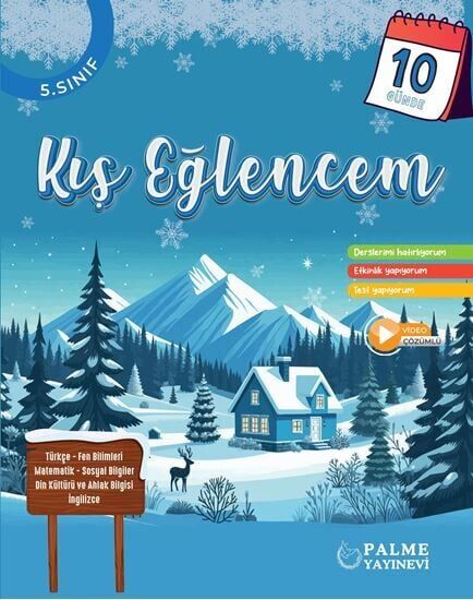 Palme 5. Sınıf 10 Günde Kış Eğlencem Palme Yayınları