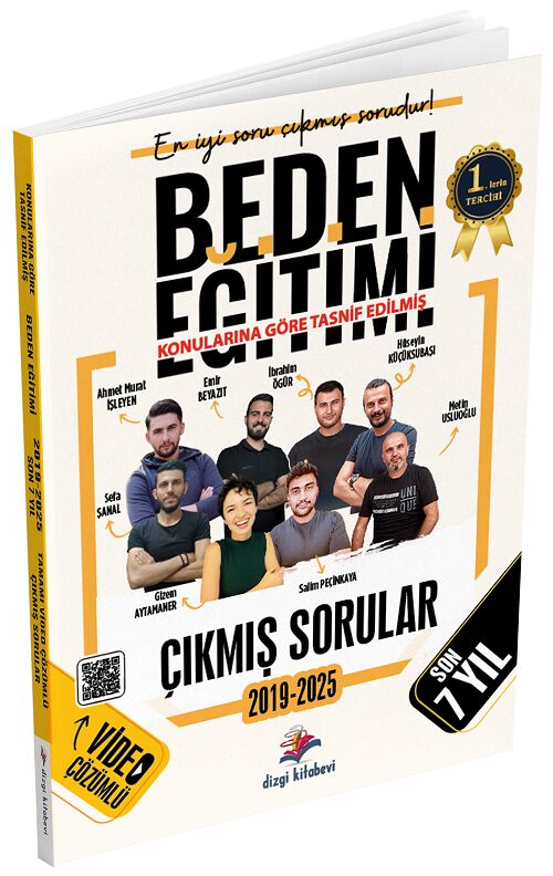 Dizgi Kitap 2026 ÖABT MEB-AGS Beden Eğitimi Öğretmenliği Çıkmış Sorular Son 7 Yıl Konularına Göre Çözümlü Dizgi Kitap Yayınları