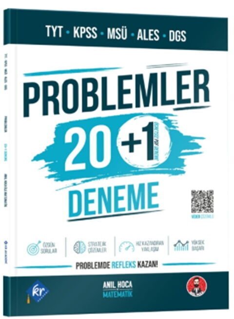 KR Akademi YKS TYT KPSS MSÜ ALES DGS Problemler 20+1 Deneme Çözümlü - Anıl Gül KR Akademi
