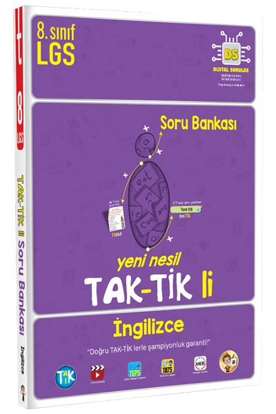 Tonguç 8. Sınıf LGS İngilizce Taktikli Soru Bankası Tonguç Akademi