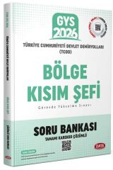 Data 2026 GYS TCDD Bölge Kısım Şefi Soru Bankası Çözümlü Görevde Yükselme Data Yayınları