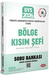 Data Yayınları 2026 TCDD GYS Bölge Kısım Şefi Çözümlü Soru Bankası