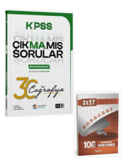 AkademiDenizi 2027 KPSS Coğrafya Çıkmamış Sorular 30 lu Deneme+ Anla Kazan Paragraf