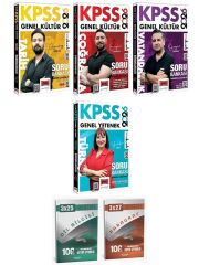 Anla Kazan + Yargı 2026 KPSS Tarih + Coğrafya + Vatandaşlık + Türkçe Soru Bankası 4 lü Set Yargı Yayınları