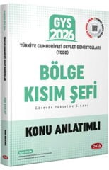 Data 2026 TCDD GYS Bölge Kısım Şefi Konu Anlatımlı