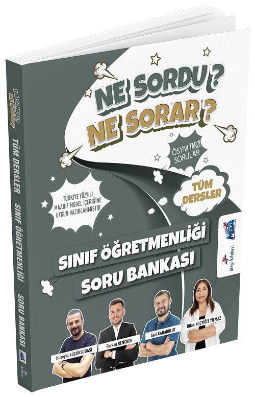 Dizgi Kitap 2026 ÖABT MEB-AGS Sınıf Öğretmenliği Ne Sordu Ne Sorar Soru Bankası Çözümlü - Hüseyin Küçüksubaşı Dizgi Kitap Yayınları