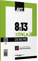 Marka 2025 YKS AYT Biyoloji 8x13 Deneme Marka Yayınları