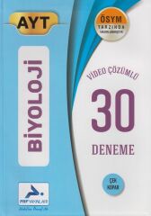 Paraf Yayınları AYT Biyoloji Video Çözümlü 30 Deneme
