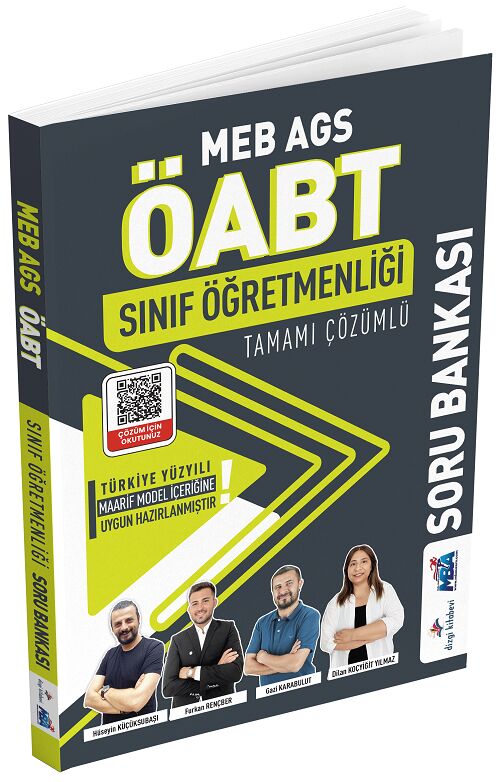 Dizgi Kitap 2026 ÖABT MEB-AGS Sınıf Öğretmenliği Soru Bankası Çözümlü - Hüseyin Küçüksubaşı Dizgi Kitap Yayınları