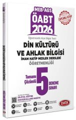 Data 2026 ÖABT MEB-AGS Din Kültürü Öğretmenliği 5 Deneme Çözümlü Data Yayınları