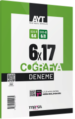 Marka 2025 YKS AYT Coğrafya 6x17 Deneme Marka Yayınları