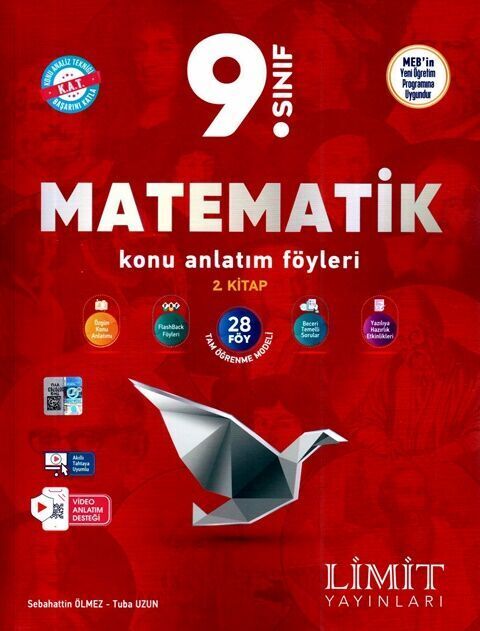 Limit Yayınları 9. Sınıf Matematik Konu Anlatım Föyleri 2. Kitap