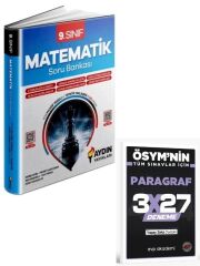 Aydın 2027 9. Sınıf Matematik Soru Bankası+ EVP Akademi Paragraf