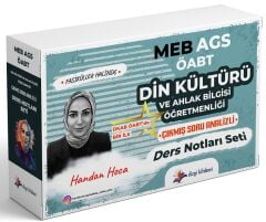 Dizgi Kitap 2026 ÖABT MEB-AGS Din Kültürü ve Ahlak Bilgisi Çıkmış Soru Analizli Ders Notları Seti - Handan Bulut Dizgi Kitap