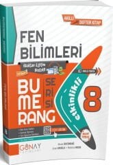 Günay Yayınları 8. Sınıf Fen Bilimleri Etkinlikli Bumerang Serisi