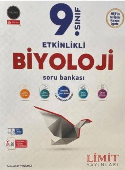 Limit Yayınları 9. Sınıf Biyoloji Etkinlikli Soru Bankası