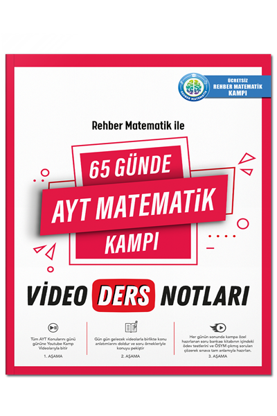 Rehber Matematik 65 Günde AYT Matematik Video Ders Notları