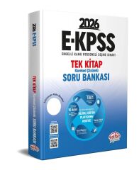 Editör Yayınevi 2026 EKPSS Tek Kitap Soru Bankası