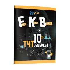 KR Plus TYT Fizik Kimya Biyoloji FKB 10 lu Deneme