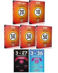 Supara TYT Sayısal Deneme ve Anla Kazan Paragraf Dil Bilgisi Deneme 7li Set