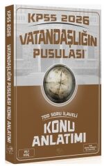 CBA Yayınları 2026 KPSS Vatandaşlık Vatandaşlığın Pusulası Konu Anlatımı CBA Yayınları
