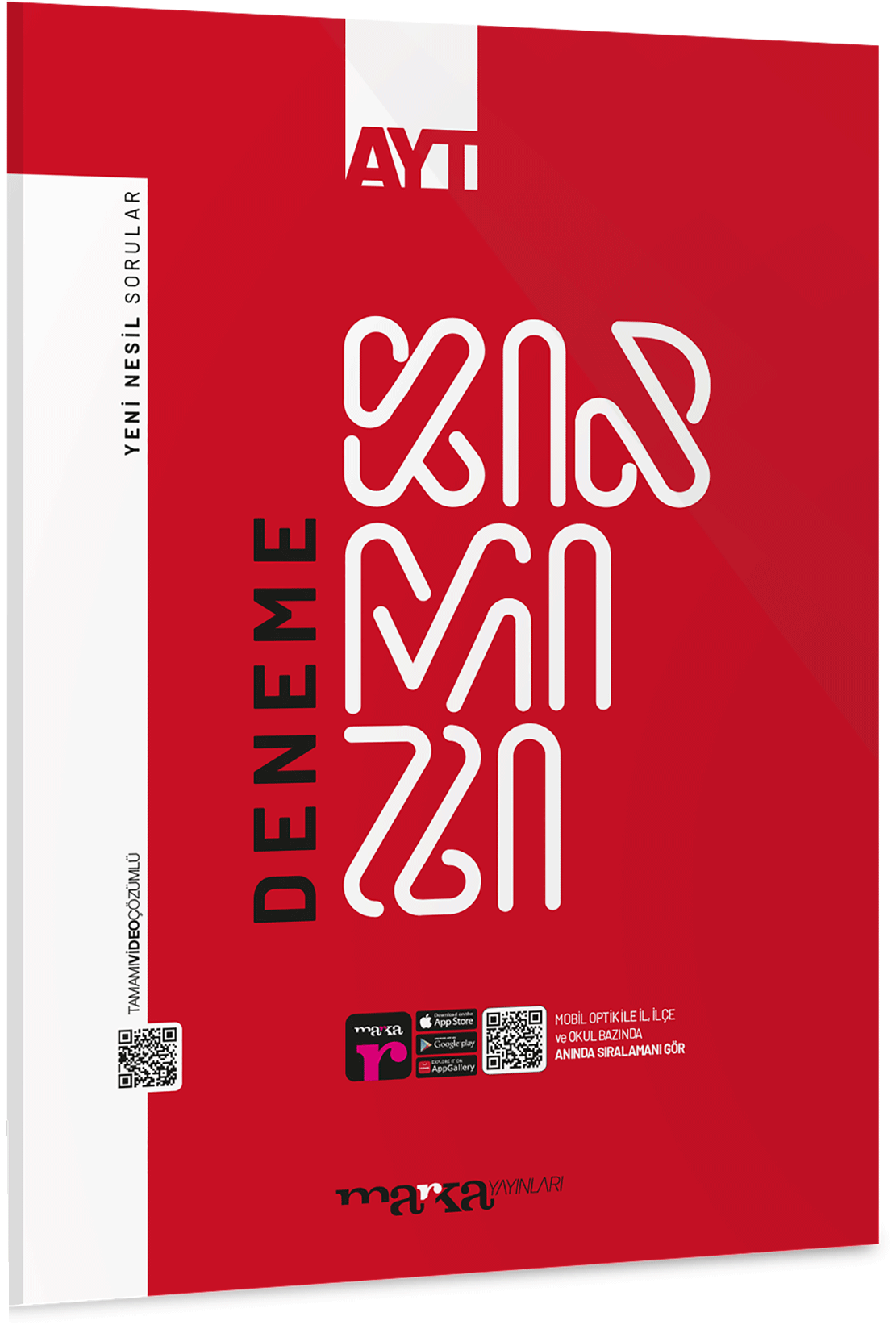 Marka YKS AYT Kırmızı Deneme Marka Yayınları