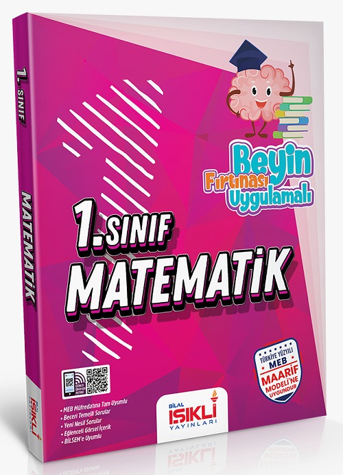 Bilal Işıklı 1. Sınıf Matematik Beyin Fırtınası Uygulamalı Soru Bankası Bilal Işıklı Yayınları