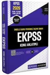 Pegem 2026 EKPSS Konu Anlatımlı Pegem Akademi Yayınları