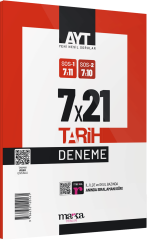 Marka 2025 YKS AYT Tarih 7x21 Deneme Marka Yayınları