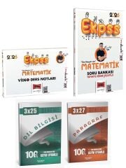 Yargı 2026 EKPSS Matematik Video Ders Notları + Soru Bankası 2 li Set - Burkay Işık Yargı Yayınları