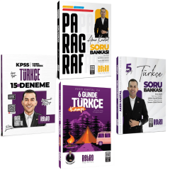 Retro 2026 KPSS Türkçe Soru Bankası & KPSS Türkçe 15 Deneme & Tüm Adaylar için Paragraf Soru Bankası & 6 Günde Türkçe Soru Kampı Model Aker Kartal Seti