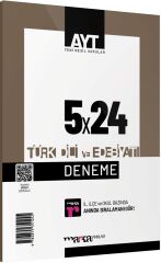 Marka 2025 YKS AYT Türk Dili ve Edebiyatı 5x24 Deneme Marka Yayınları
