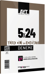 Marka 2025 YKS AYT Türk Dili ve Edebiyatı 5x24 Deneme Marka Yayınları