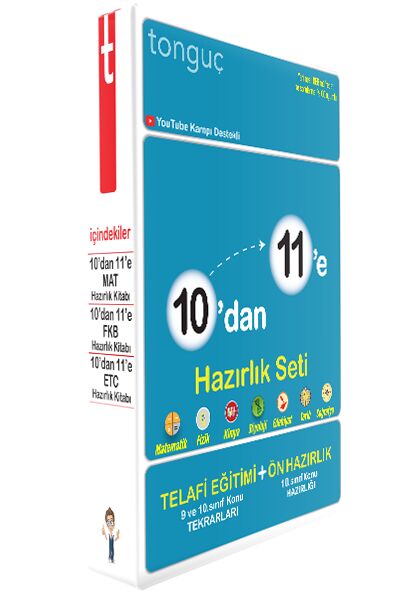 Tonguç 10 dan 11 e Hazırlık Seti Tonguç Akademi