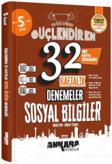 2027 Ankara Yayıncılık 5. Sınıf Güçlendiren 32 Haftalık Sosyal Bilgiler Denemeleri