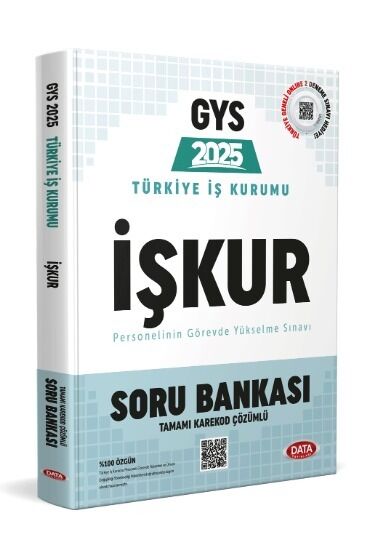 Data Yayınları 2025 GYS İŞKUR Türkiye İş Kurumu Soru Bankası