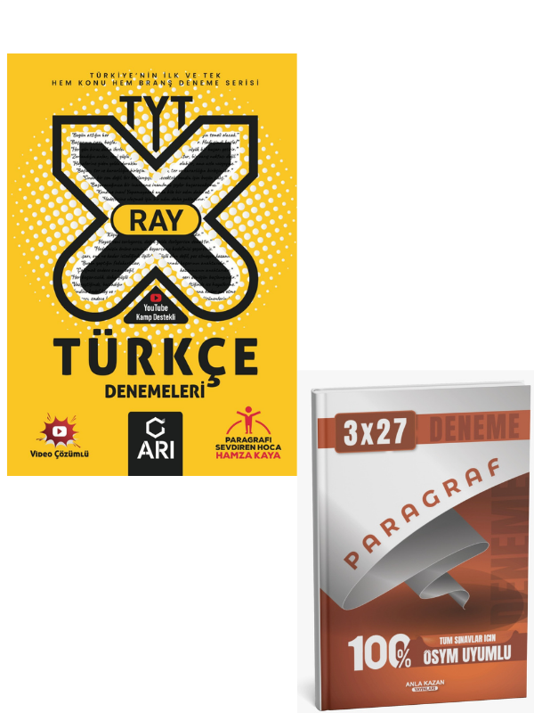 Arı 2027 TYT Türkçe X RAY Denemeleri+ Anla Kazan Paragraf