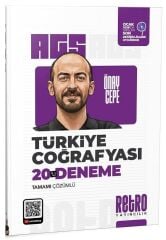 Retro 2026 MEB-AGS Türkiye Coğrafyası 20 Deneme Çözümlü - Önay Çepe Retro Yayıncılık