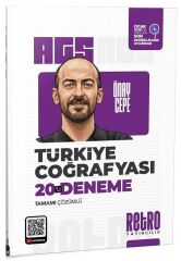 Retro 2026 MEB-AGS Türkiye Coğrafyası 20 Deneme Çözümlü - Önay Çepe Retro Yayıncılık