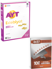 ÜçDörtBeş 2027 AYT Edebiyat Soru Bankası+ Anla Kazan Paragraf