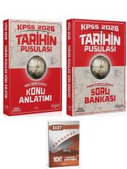 CBA + Anla Kazan 2026 KPSS Tarihin Pusulası Konu Anlatımı + Soru Bankası 2 li Set İsmail Adıgüzel CBA Yayınları