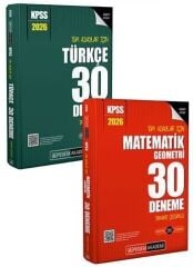 Pegem 2026 KPSS Türkçe+Matematik 60 Deneme 2 li Set Pegem Akademi Yayınları