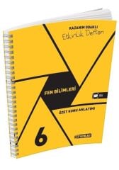 Hız Yayınları 6. Sınıf Fen Bilimleri Etkinlik Defteri